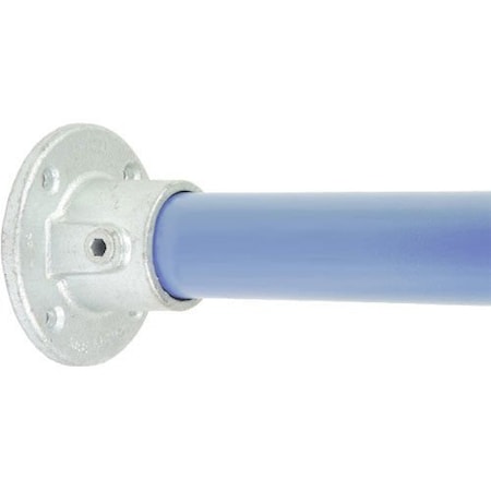 Kee Klamp Round Flange Galvanized Iron Pipe Fittings- Fits 1 Schedule 40 Pipe 61-6